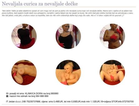 BESPLATNO DAJEM JAVI SE I PROVJERI